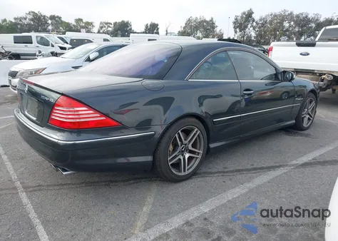 2004 Mercedes-Benz Cl 55 Amg из США, поврежденный, VIN WDBPJ74JX4A039801